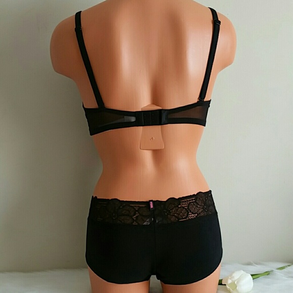 ❌34B VS PINK UNLINED BRA & PANTY SIZE S - Picture 2 of 6