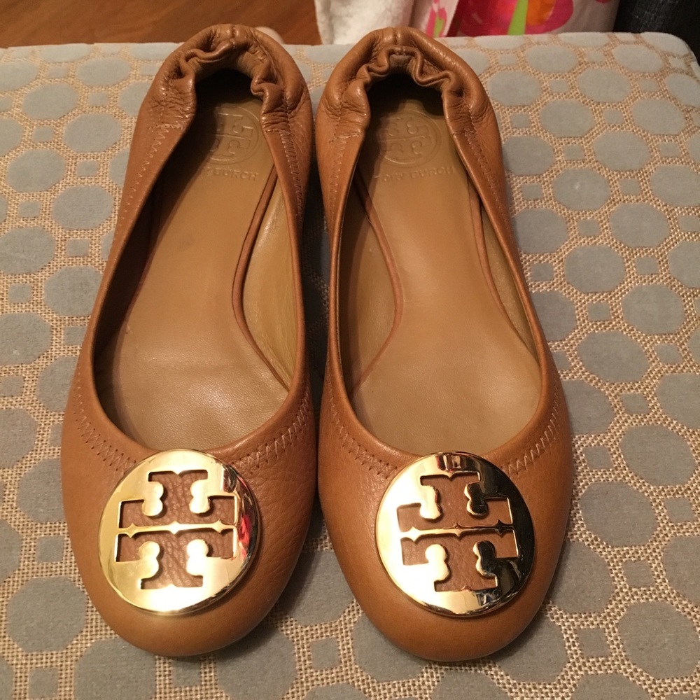 Tory burch reva flat 7.5