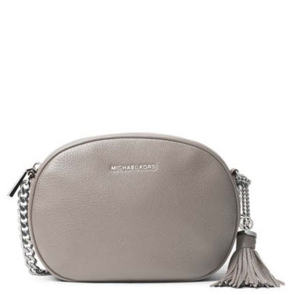 MICHAEL Michael Kors Handbags - NWT Michael Kors Ginny Leather Messenger Bag