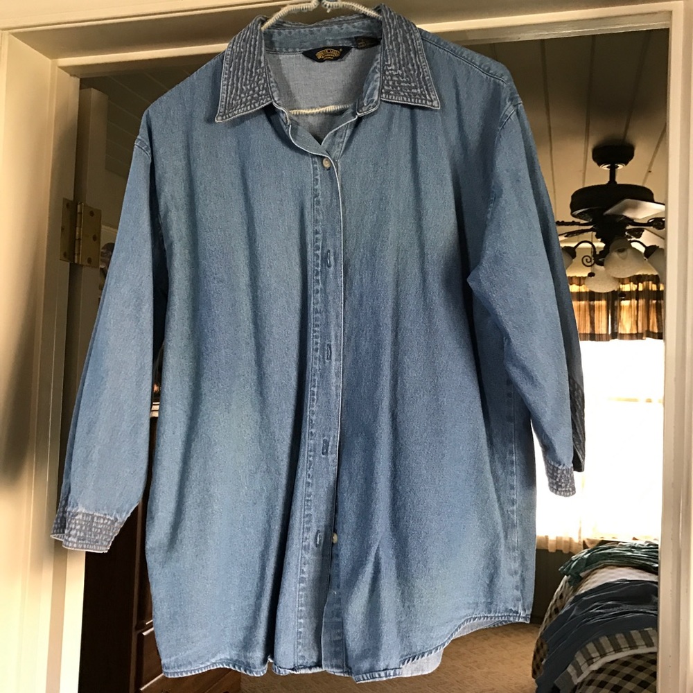 Denim Button Up