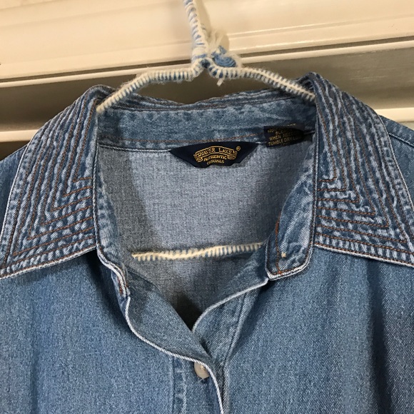 Denim Button Up - Picture 2 of 7