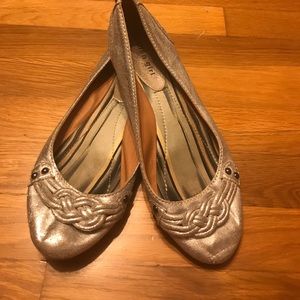 Madden girl silver flats