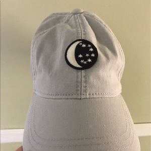 American Eagle Grey Sun Moon Ball cap Hat