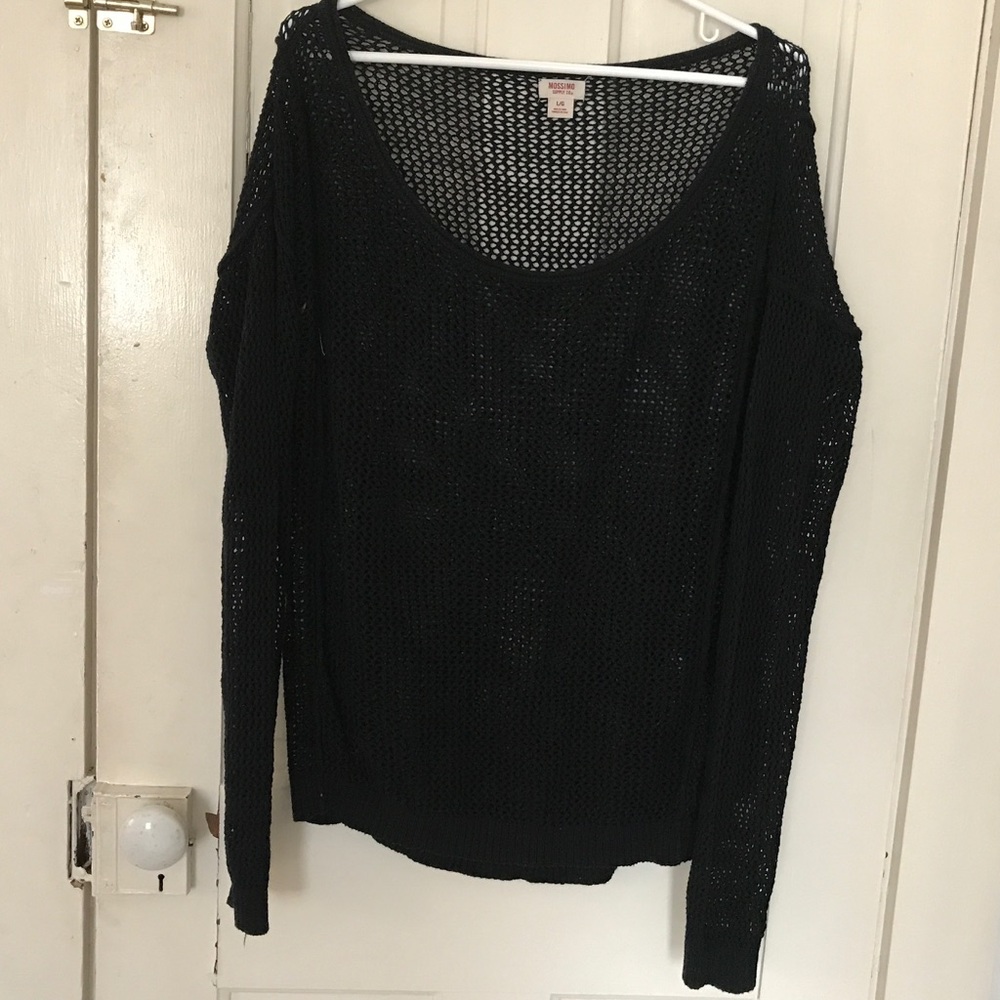 See through sweater