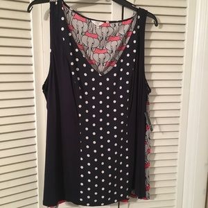 Crown & Ivy Plus Tank- NWT