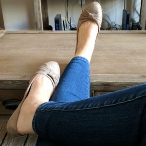 Easy Spirit, Taupe, Shimmer, 8.5, Flats