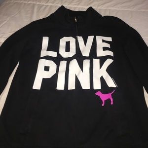 Love Pink 1/4 Zip ✨