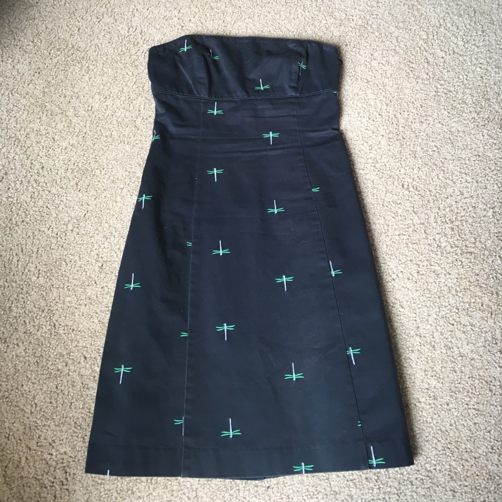 Vintage (circa 2003) JCrew strapless dress