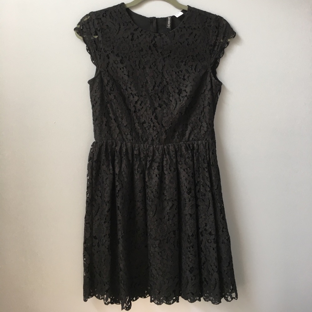 H&M Black Lace Dress