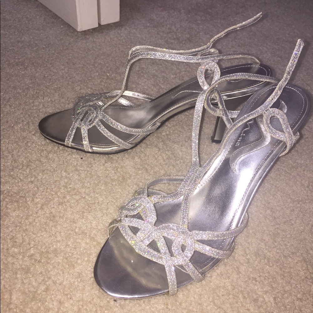Nina sparkly heels
