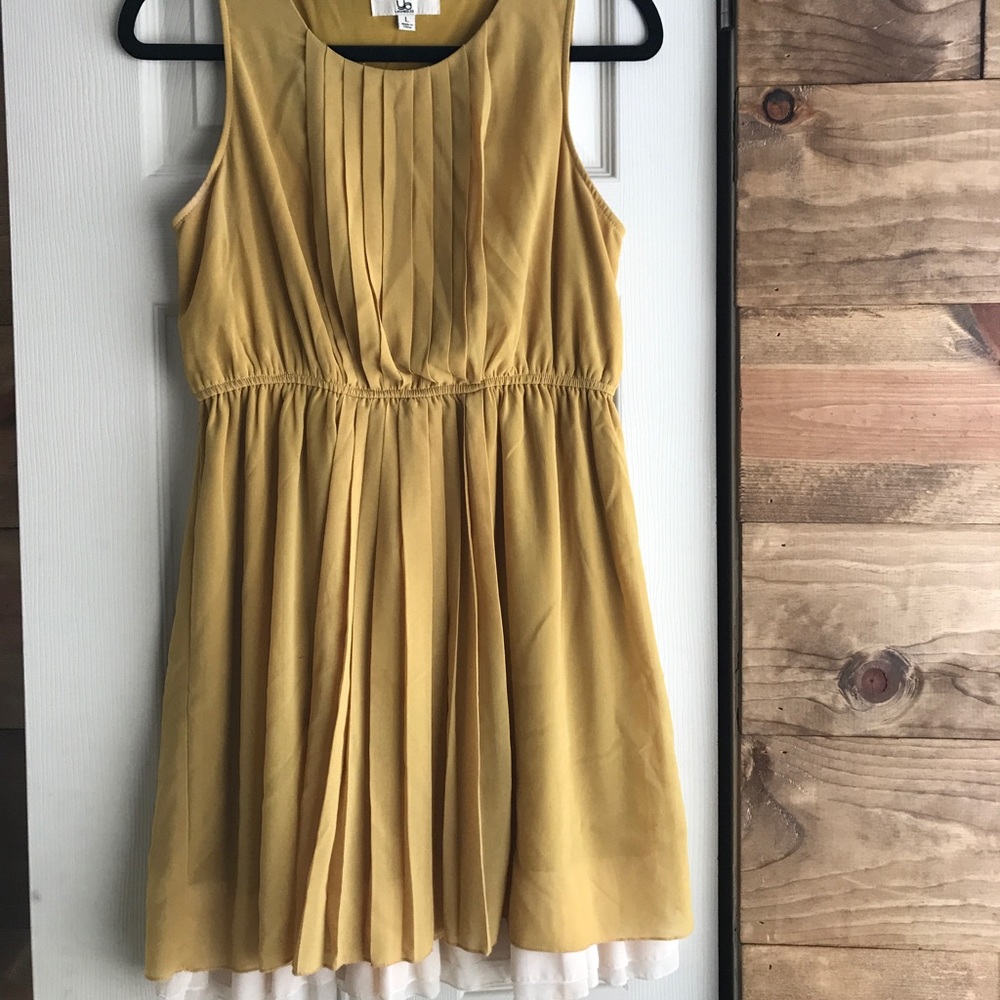 Mustard dress