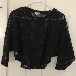 Lace crop top