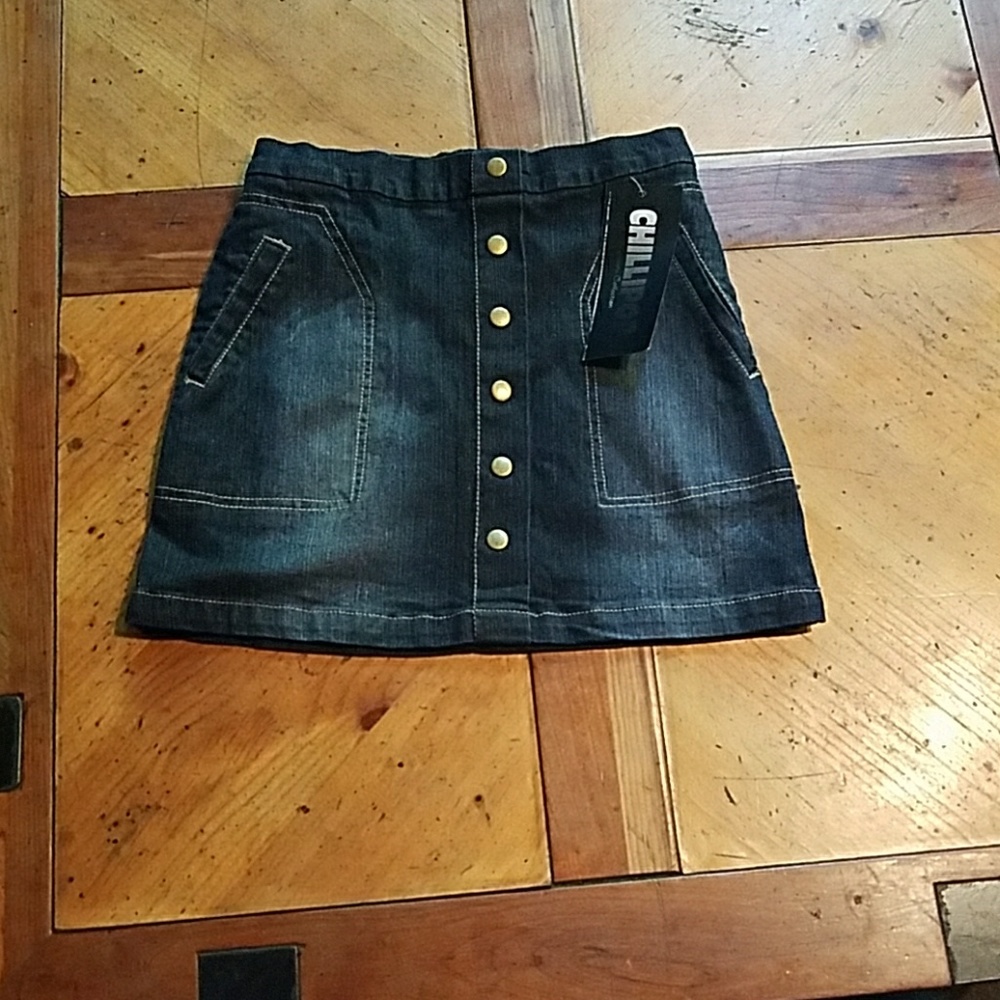 Jean skirt