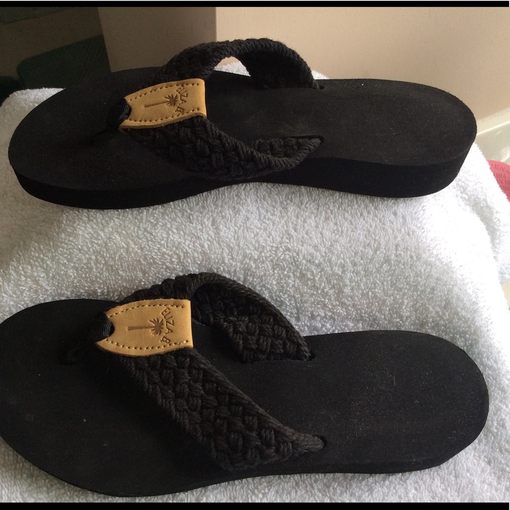 Eliza B flip flops