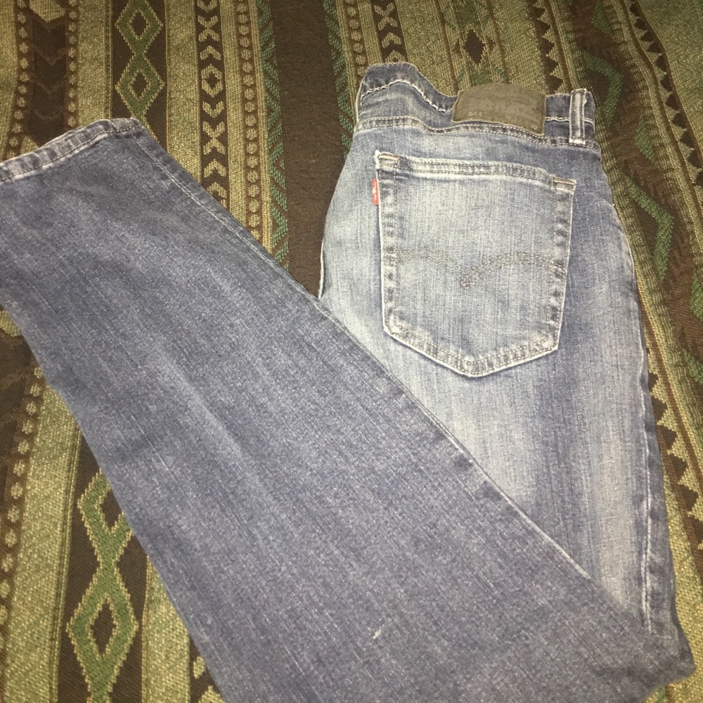 Mens straight Levi's jeans