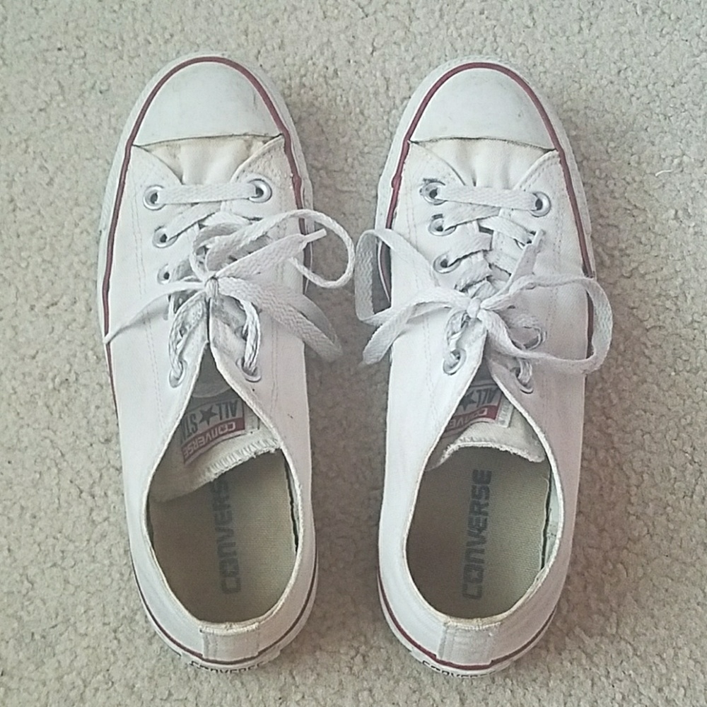 Very worn unisex converse