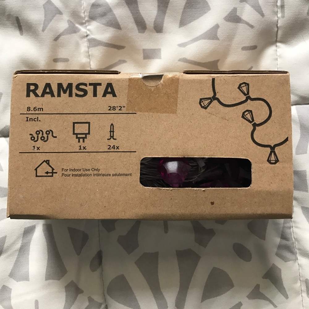 IKEA RAMSTA Light Chain (24 Diamonds)