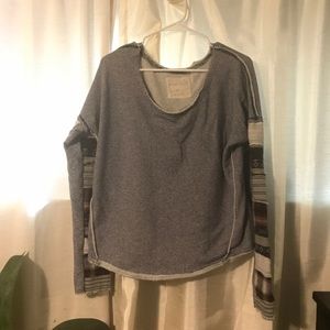 Free people We the Free patch sleeve sweater