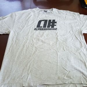 Alphanumeric t-shirt