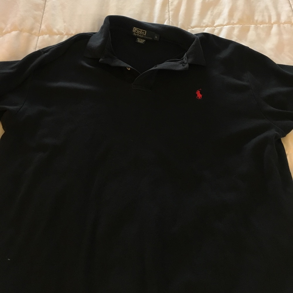 Black Polo by Ralph Lauren size L