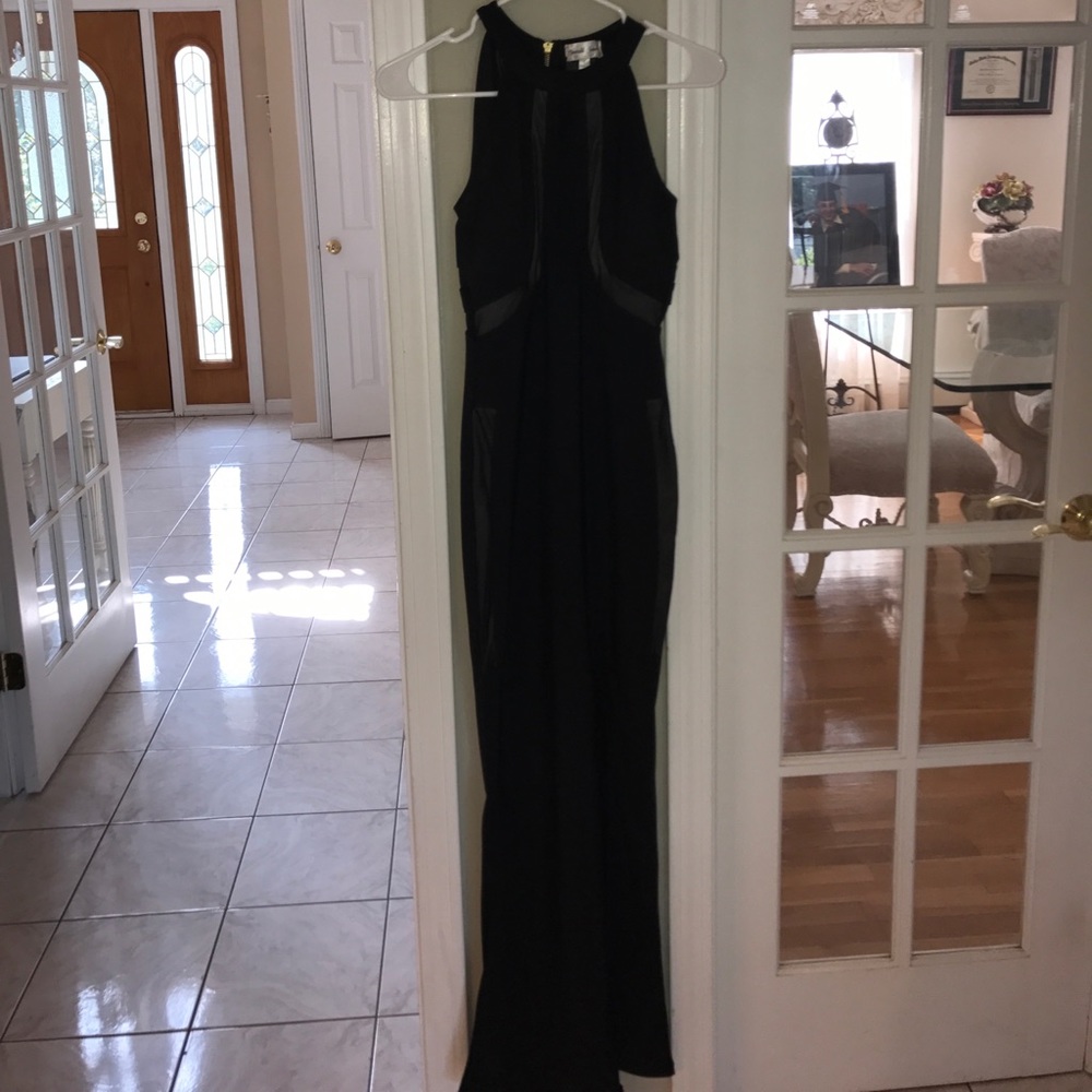 Elegant black gown