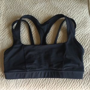 Black Lululemon Sports Bra Size 6