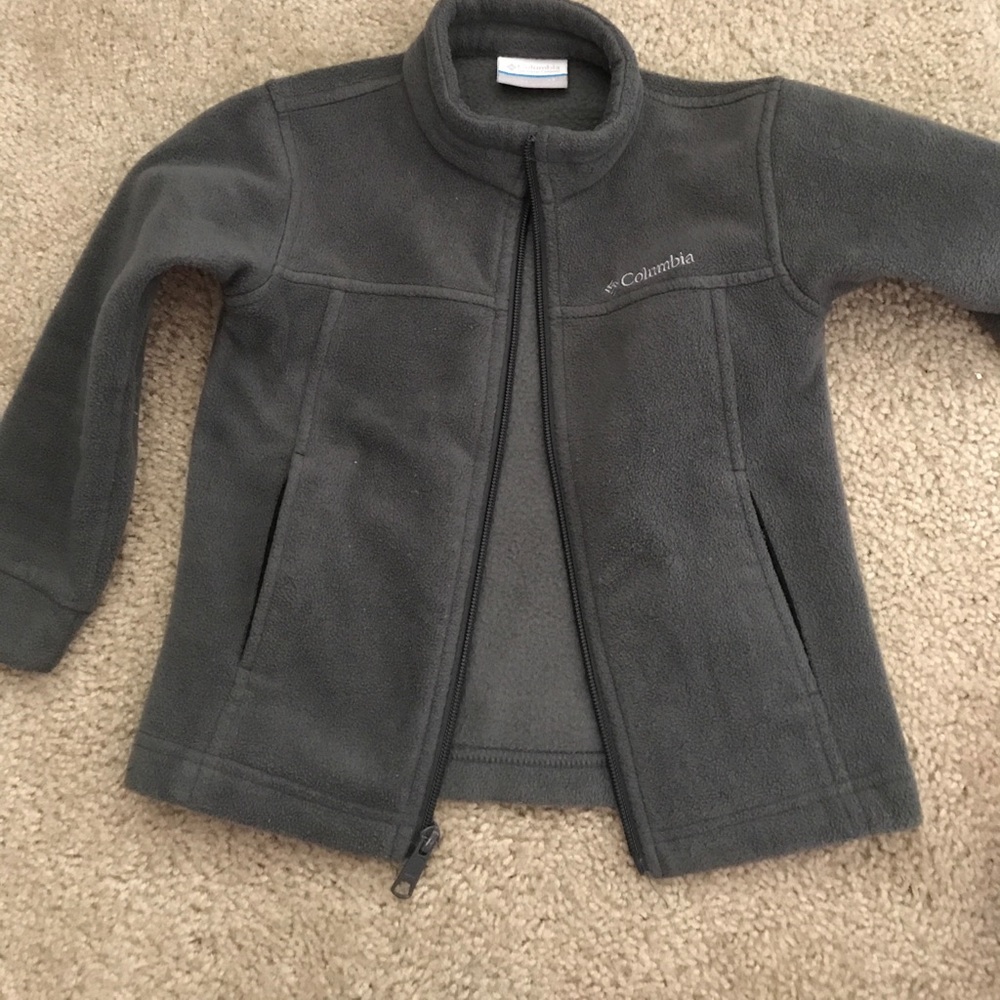 Boys 4T Columbia Fleece Zip Up