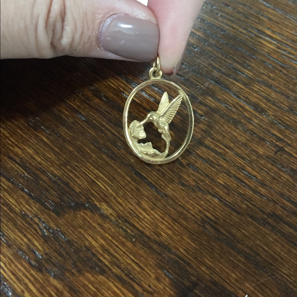 Vintage James Avery Hummingbird Charm