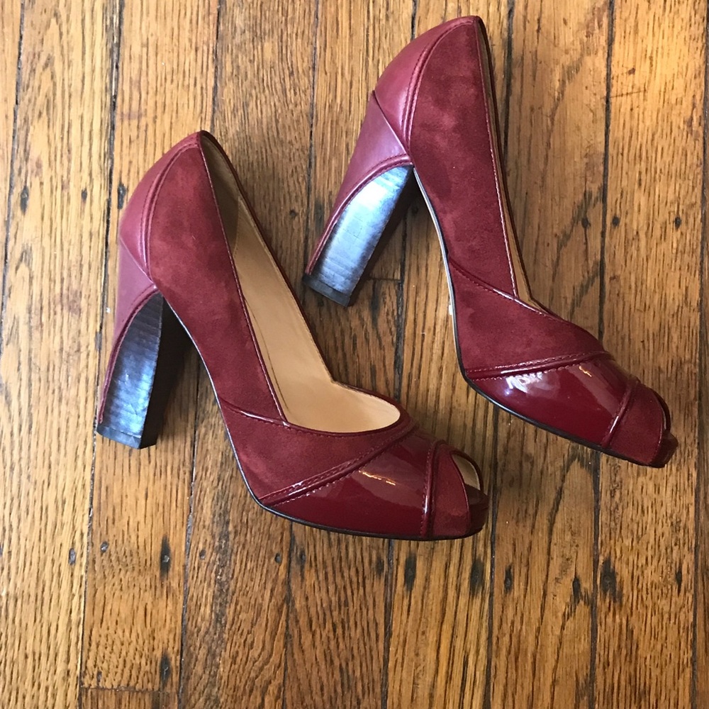 Maroon Pumps - image 1