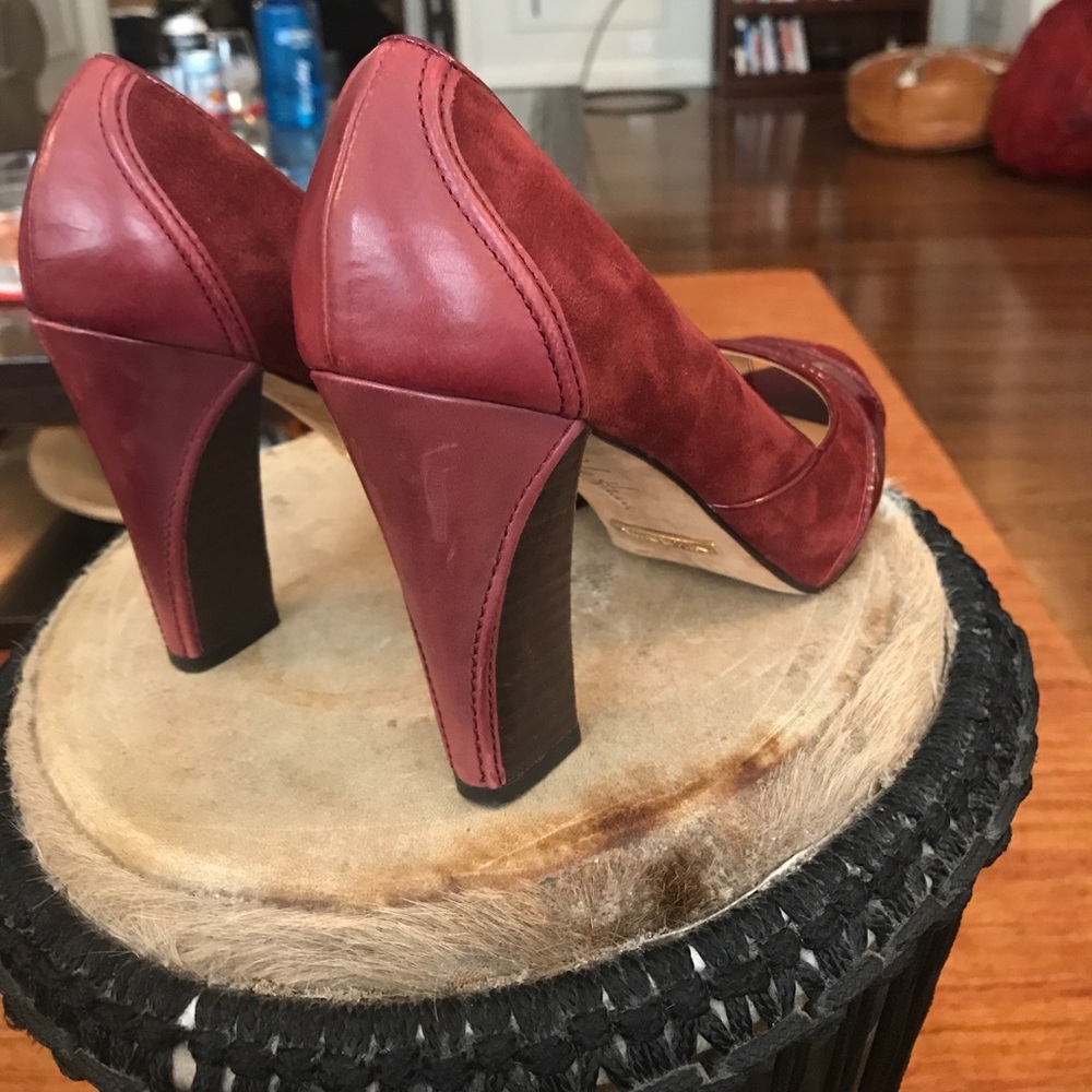 Maroon Pumps - image 3