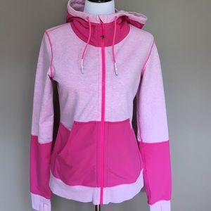 Lululemon warm up jacket two toned pink🍋