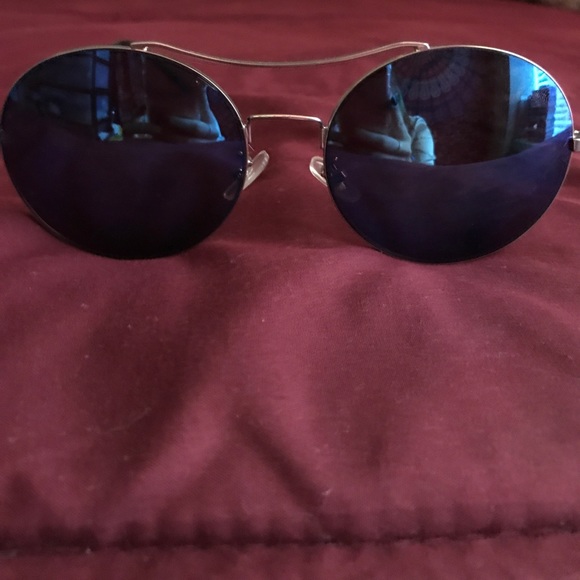 Blue Tinted Sunglasses - Picture 1 of 4