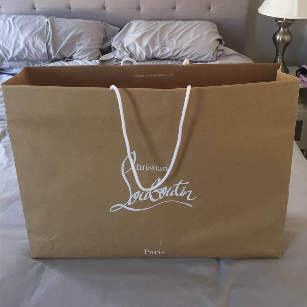 XL Christian Louboutin Shopping/Gift bag