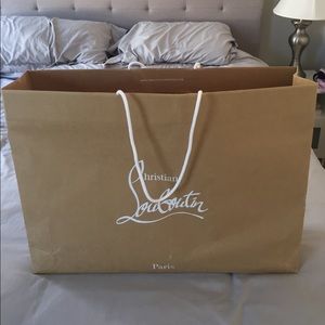 XL Christian Louboutin Shopping/Gift bag