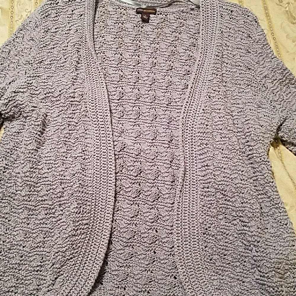 open sweater