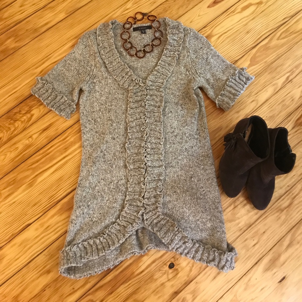 Cotton, long sweater.