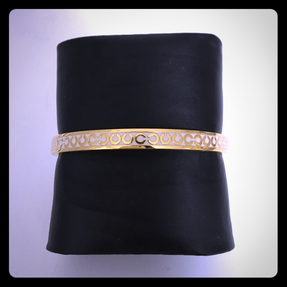 Coach Signature Bangle