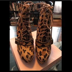Steve Madden Leopard Boots