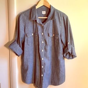 JCrew The Perfect Shirt - Chambray