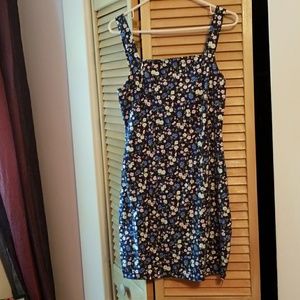 LG Blue Floral Hollister Dress