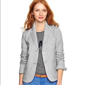 GAP Academy Blazer in grey knit