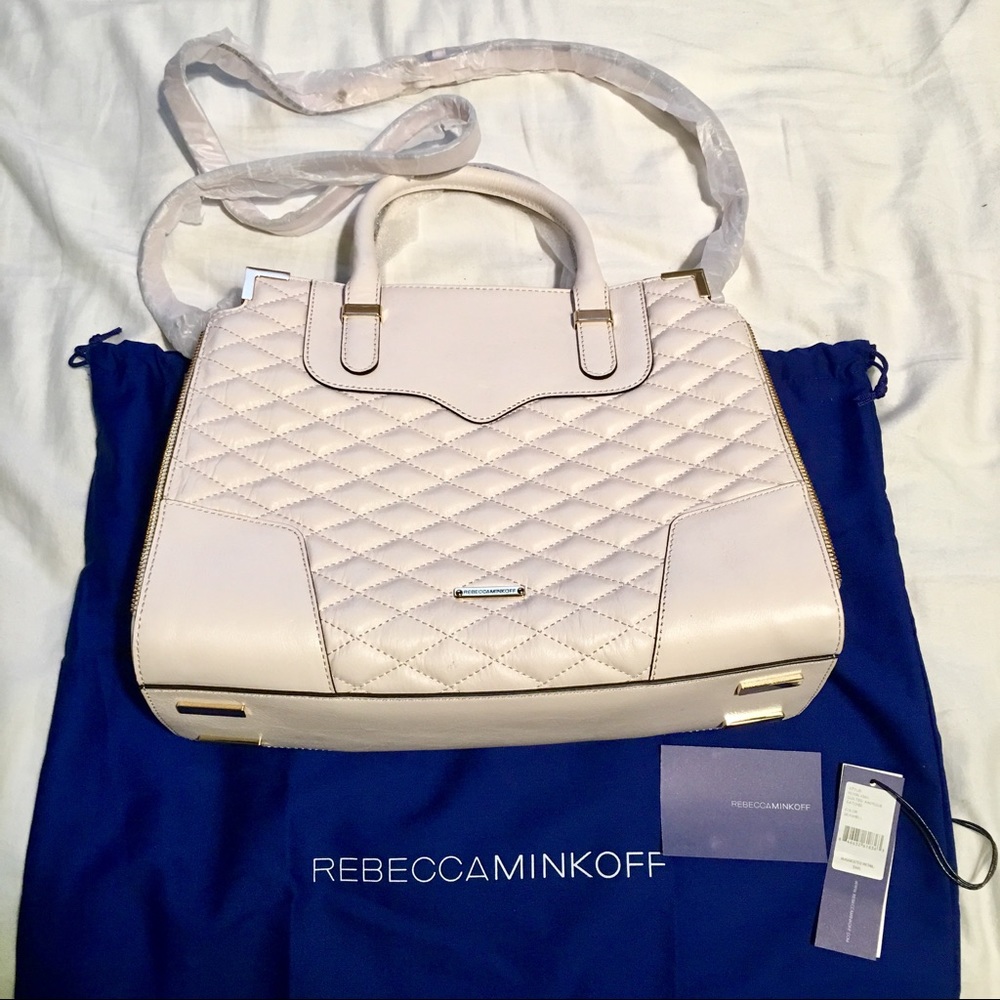 NWT Rebecca Minkoff Quilted Amorous Satchel