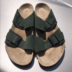 Hunter green birkenstocks Clearance