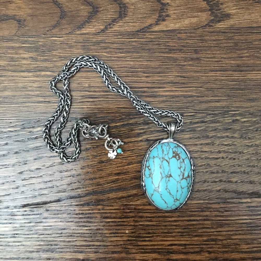 Lucky brand turquoise necklace