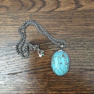 Lucky brand turquoise necklace