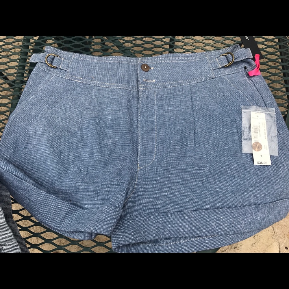 I <3 Ronson chambray shorts