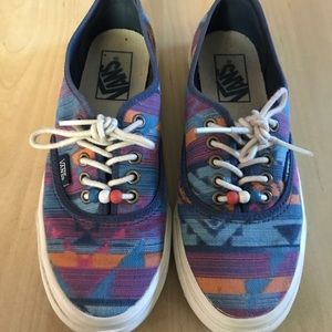 Vans Aztec Tribal Print Shoes
