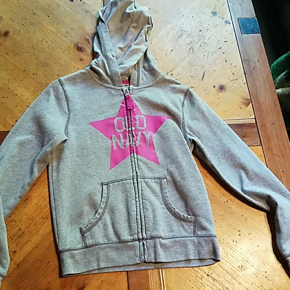 Grey old navy sweatshirt