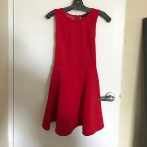 Beautiful lace red dress