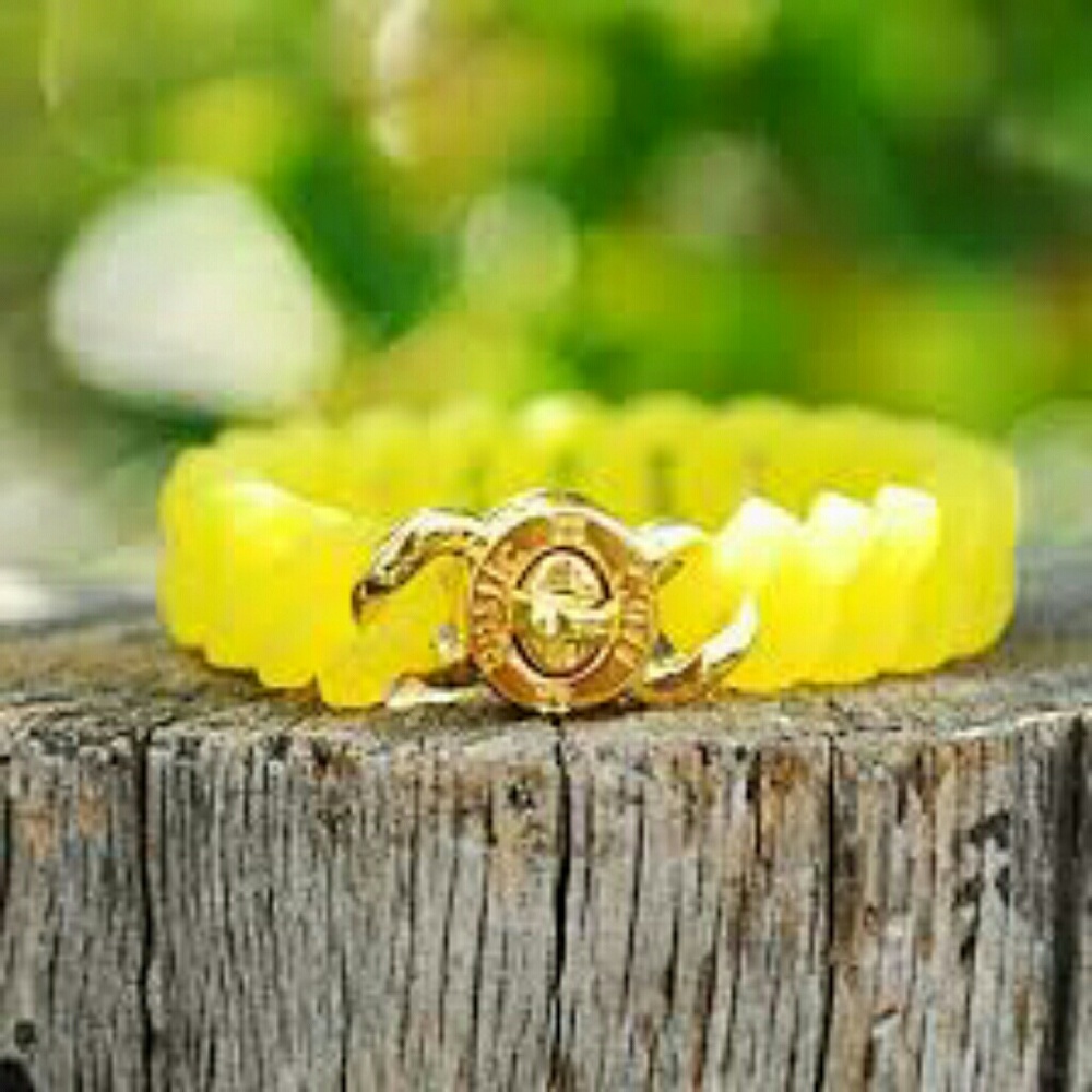 Yellow Rustic Cuff